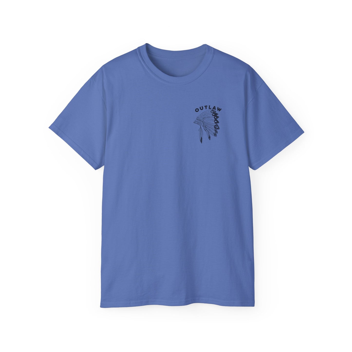 Vintage Outlaw T-Shirt | I'm an Indian Outlaw, Cherokee & Hawk Twah