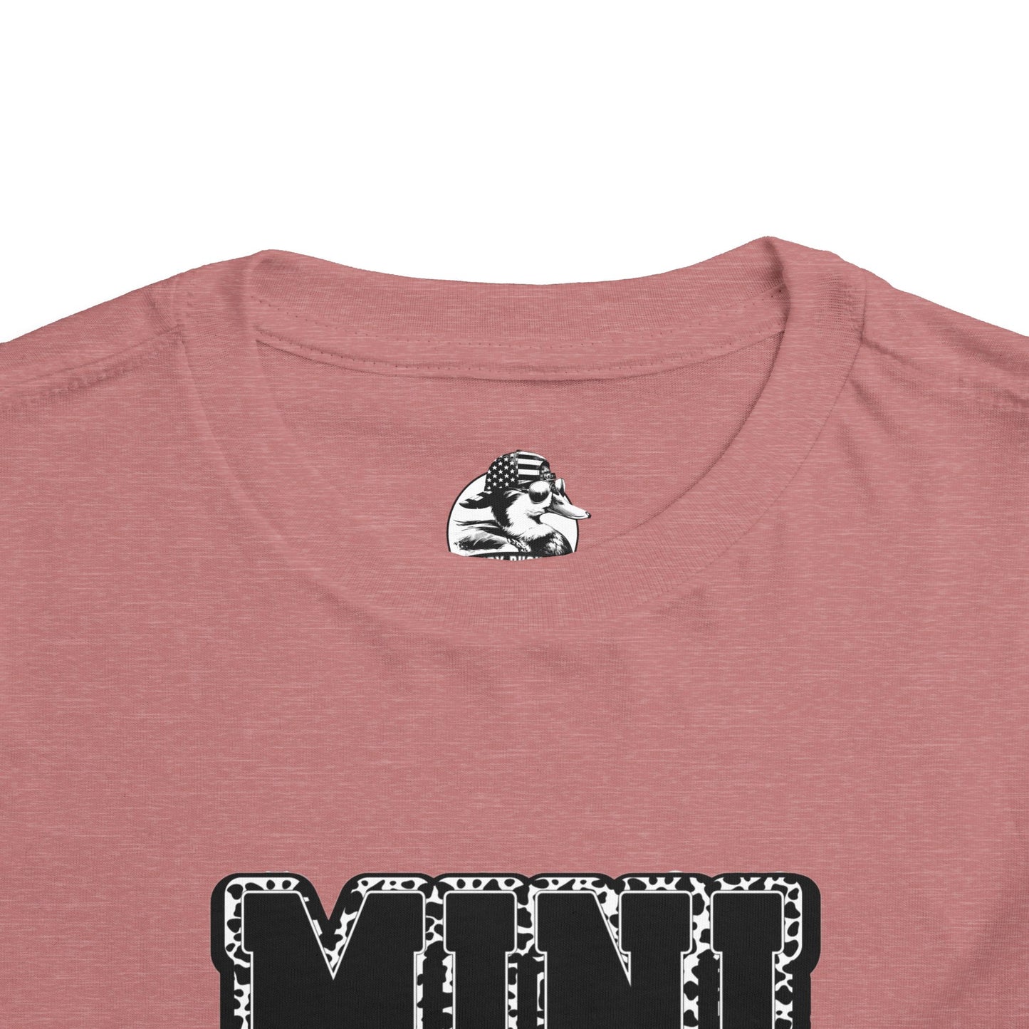 Mini Toddler Short Sleeve Tee, Soft Cotton Kids T-Shirt, Perfect for Playdates, Birthdays, Everyday Use, Gift for Little Ones