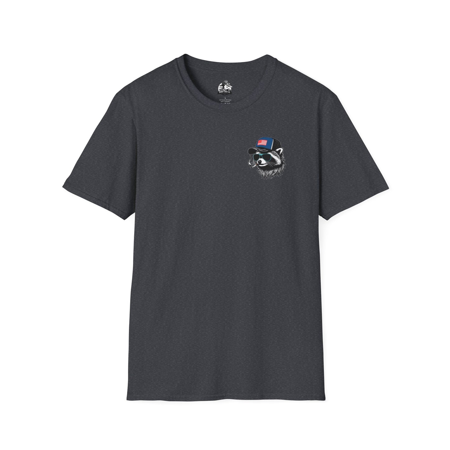 Funny Men's T-Shirt - "I Shaved My Balls For This?" & Raccoon Design - Perfect for Gifting