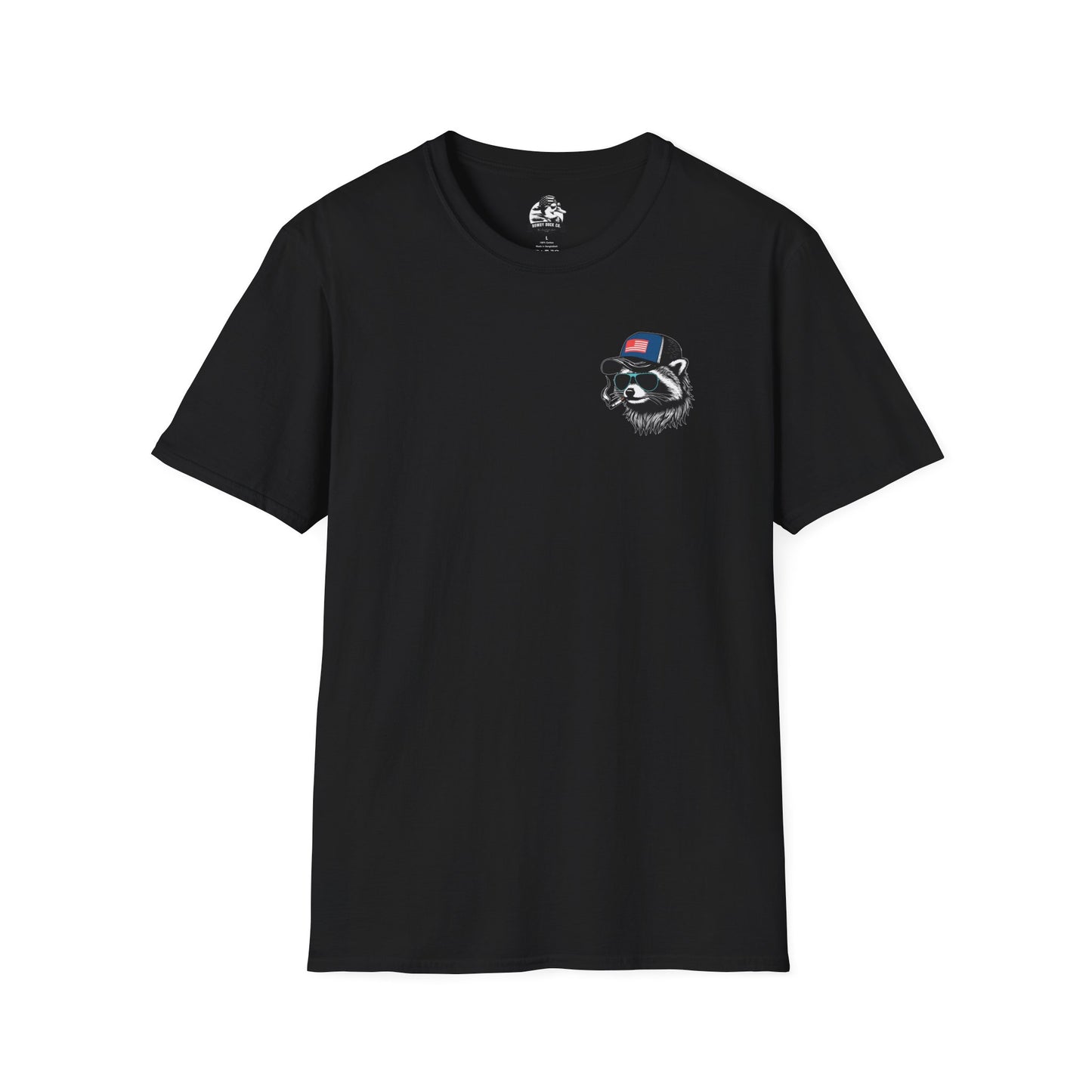 Funny Men's T-Shirt - "I Shaved My Balls For This?" & Raccoon Design - Perfect for Gifting