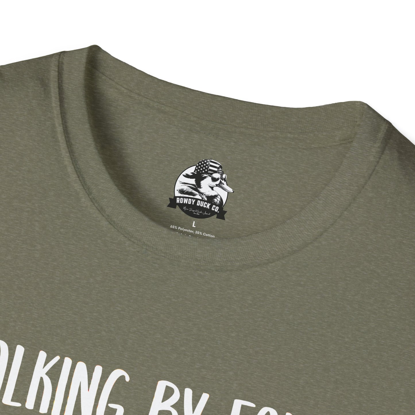 "Walking By Faith, Tripping Constantly" Graphic Tee