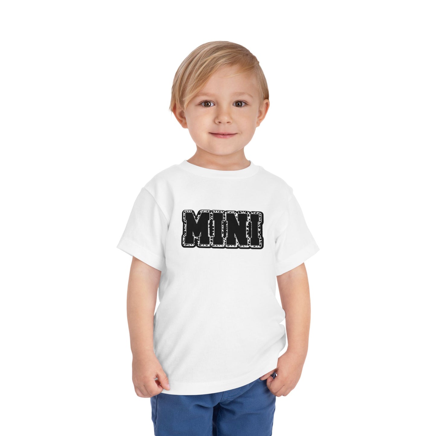 Mini Toddler Short Sleeve Tee, Soft Cotton Kids T-Shirt, Perfect for Playdates, Birthdays, Everyday Use, Gift for Little Ones