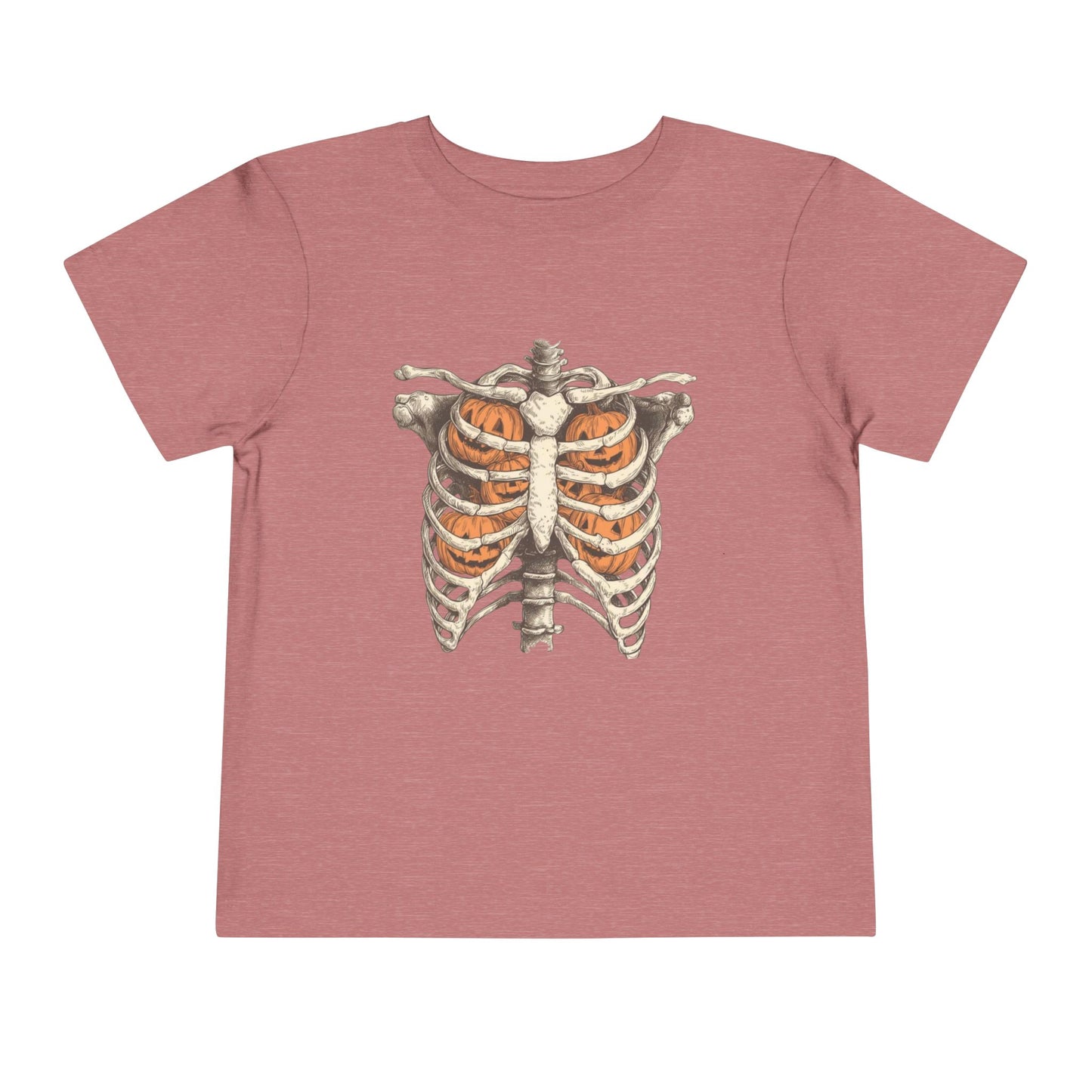 Toddler Pumpkin Skeleton Tee