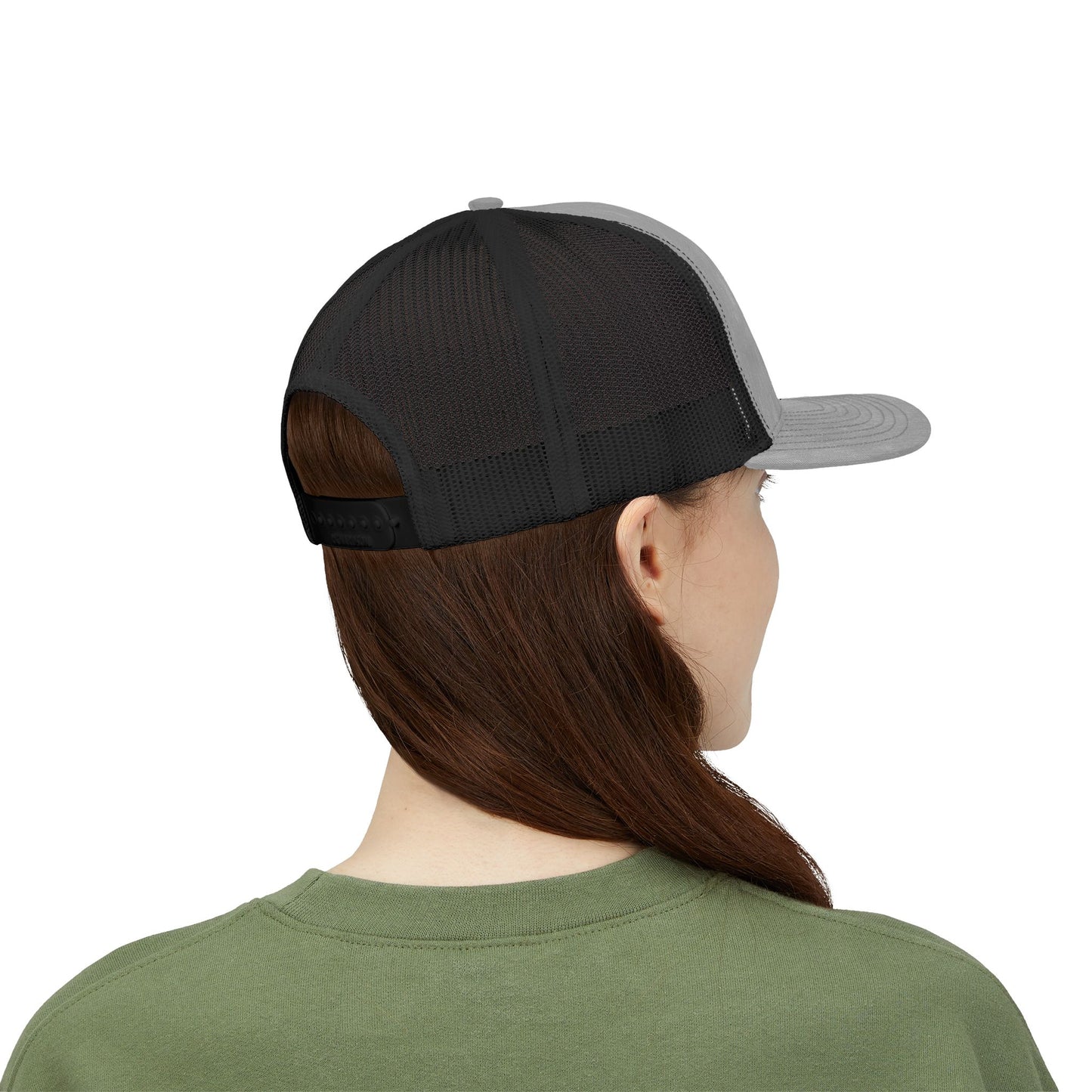 Funny Snapback Trucker Cap - Wranglin' Feral Kids