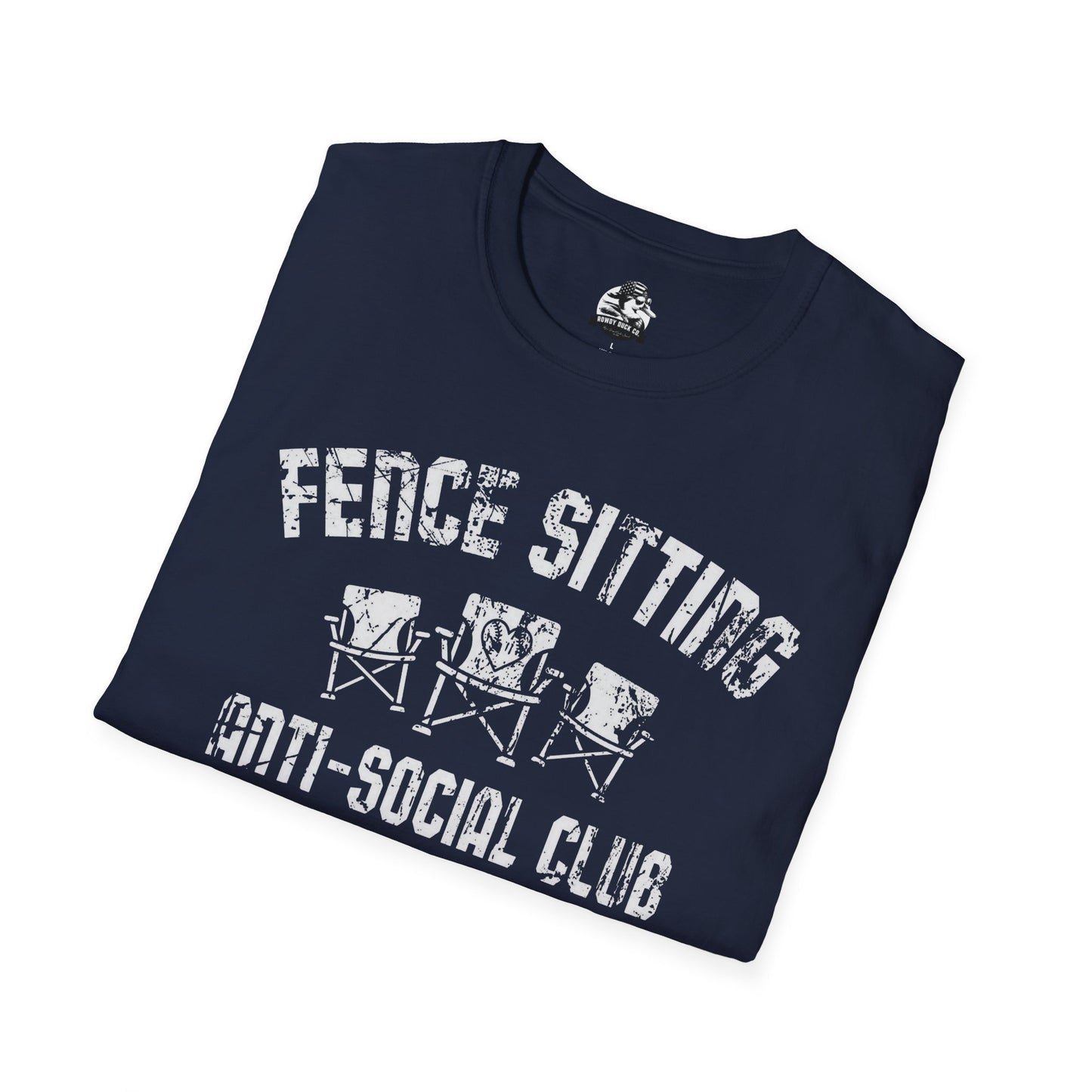 Unisex Softstyle T-Shirt - Fence Sitting Anti-Social Club