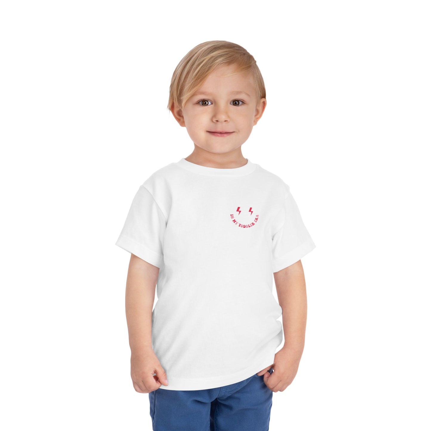 Toddler Short Sleeve Tee - Fun 'In My Toddler Era' Design, Cute Kids Shirt for Playdates, Birthdays, Gifts, Summer Wear, Toddler Fashion