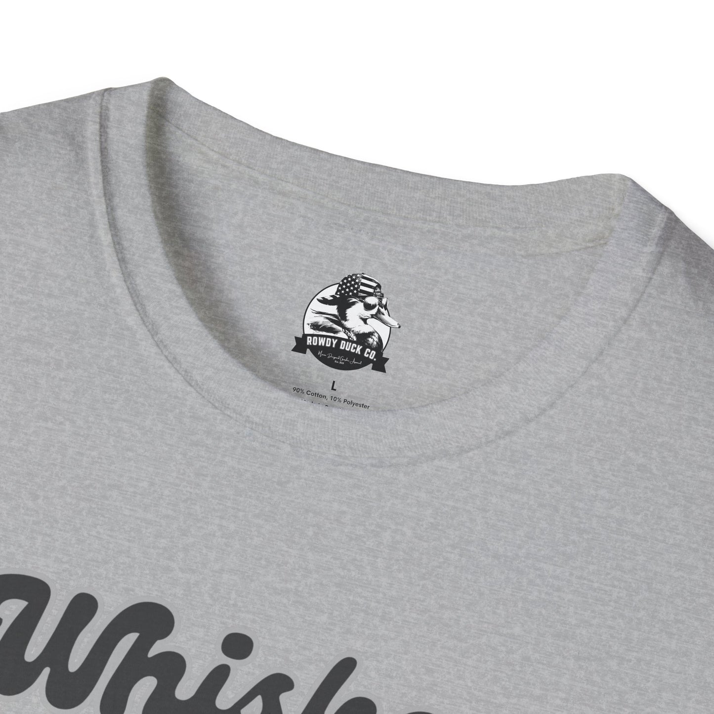 Whiskey Helps Unisex Softstyle T-Shirt - Fun Casual Tee for Whiskey Lovers