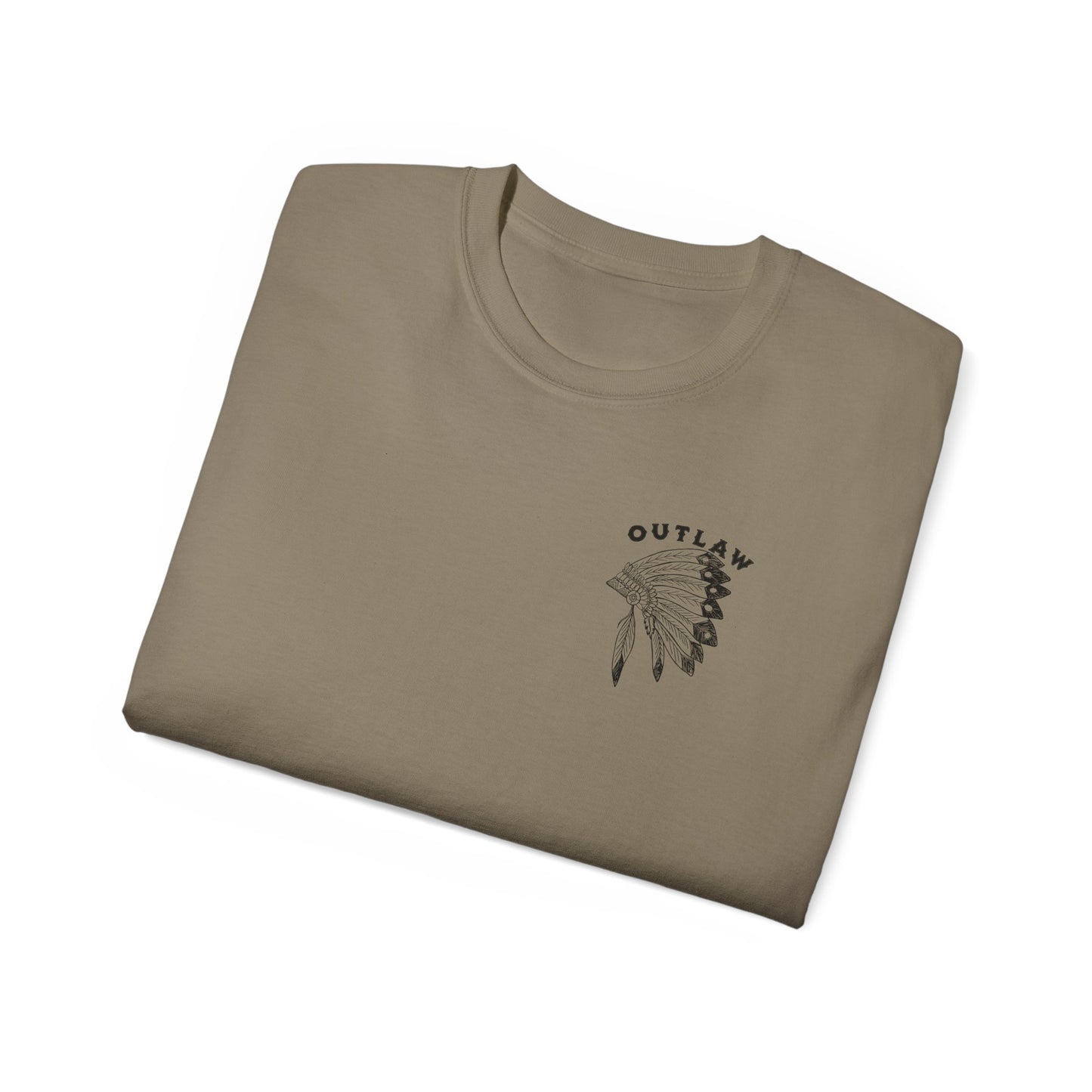 Vintage Outlaw T-Shirt | I'm an Indian Outlaw, Cherokee & Hawk Twah