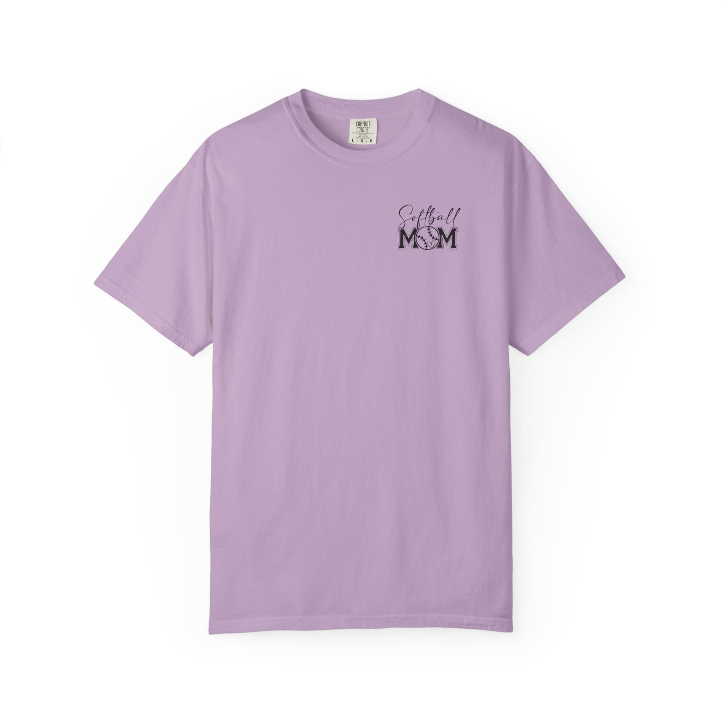 Softball Mom Unisex Garment-Dyed T-Shirt