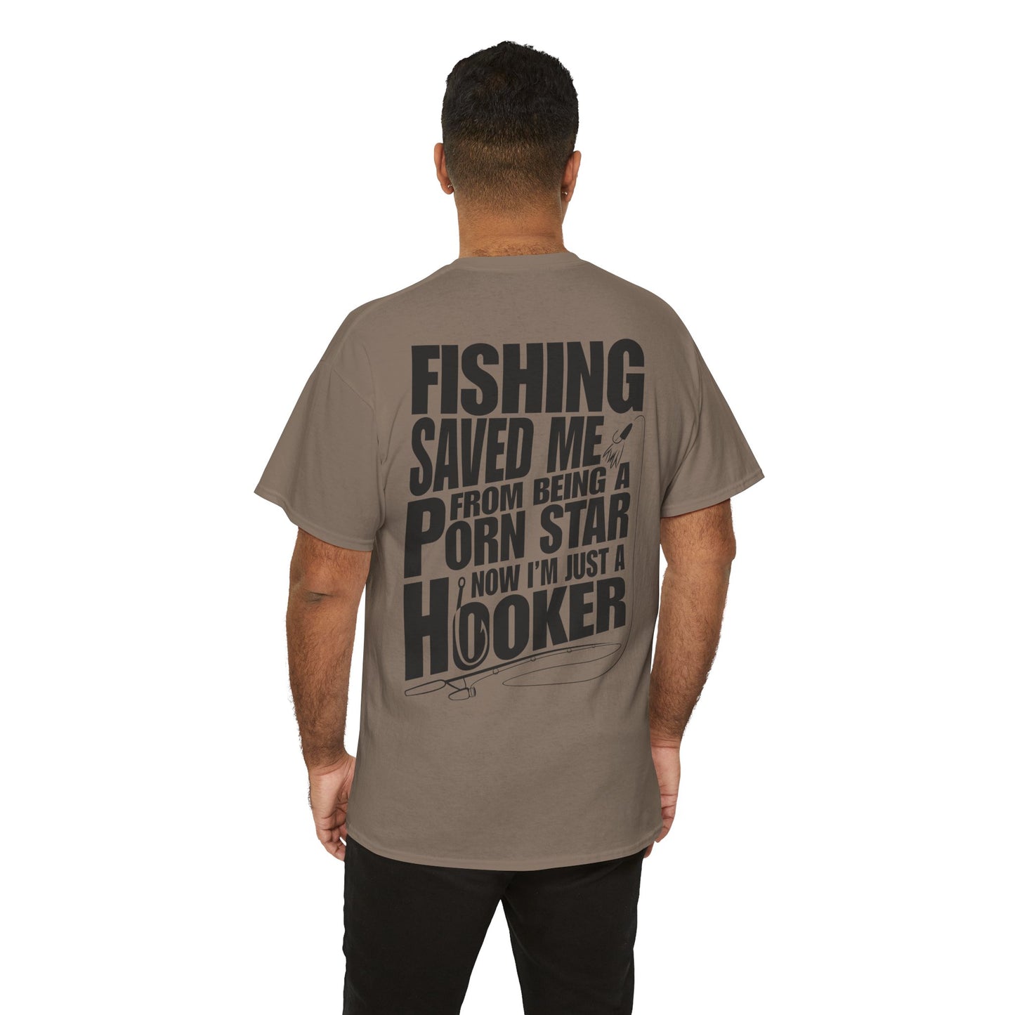 Fishing Humor Unisex Tee, Funny Fishing Shirt, Gift for Anglers, Outdoor Adventure Clothing, Casual Tee for Fishing Lovers
