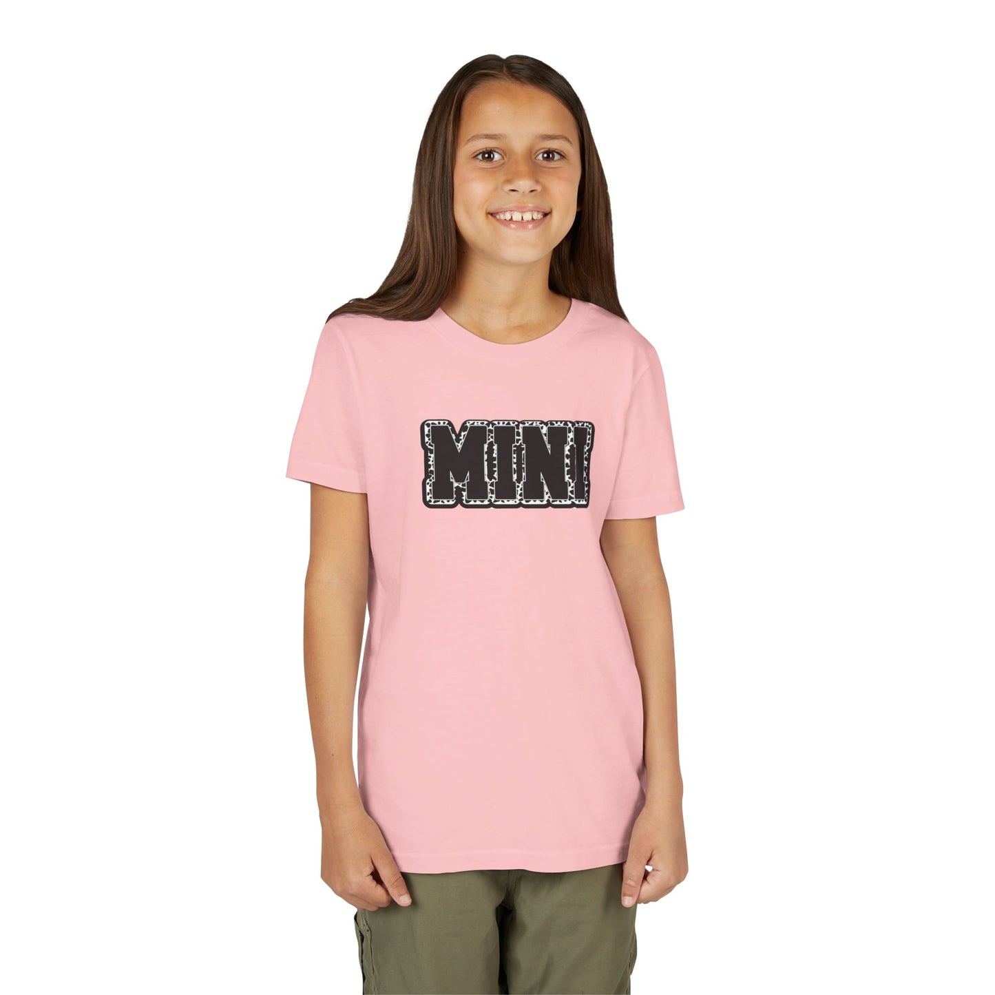 Mini Youth Short Sleeve Tee, Kids Casual Shirt, Birthday Gift, Toddler Fashion, Playful Summer Wear, Mini Graphic Tee