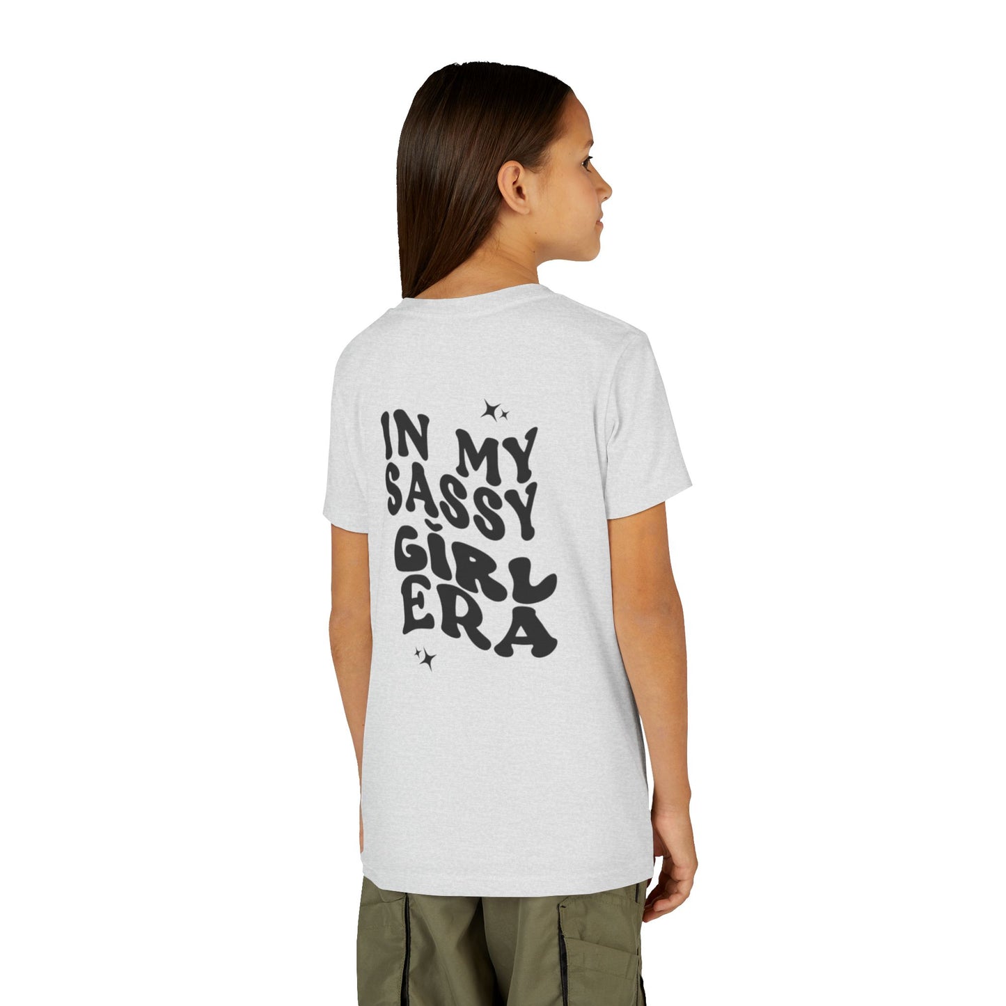 Trendy Youth Tee - "In My Sassy Girl Era" - Perfect for Casual Outings, Gifts, Birthdays, Summer Fun, Youth Fashion