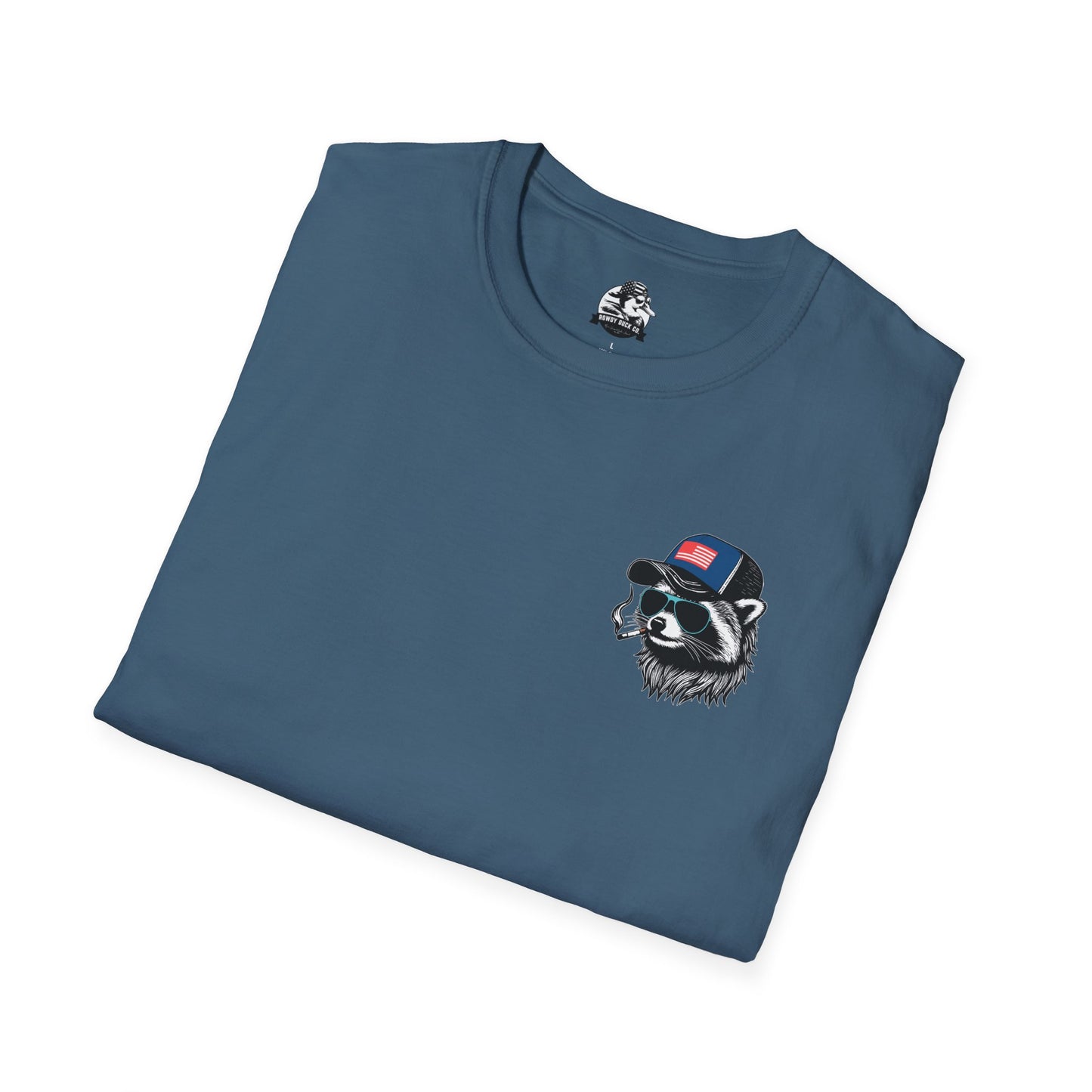 Funny Men's T-Shirt - "I Shaved My Balls For This?" & Raccoon Design - Perfect for Gifting