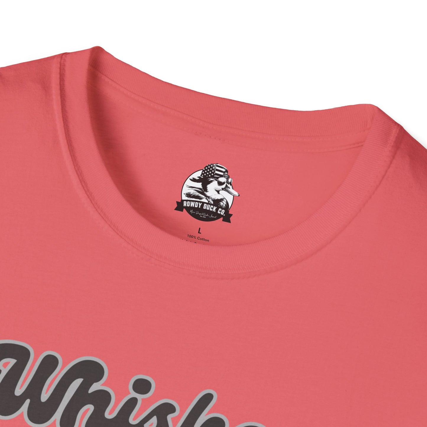 Whiskey Helps Unisex Softstyle T-Shirt - Fun Casual Tee for Whiskey Lovers