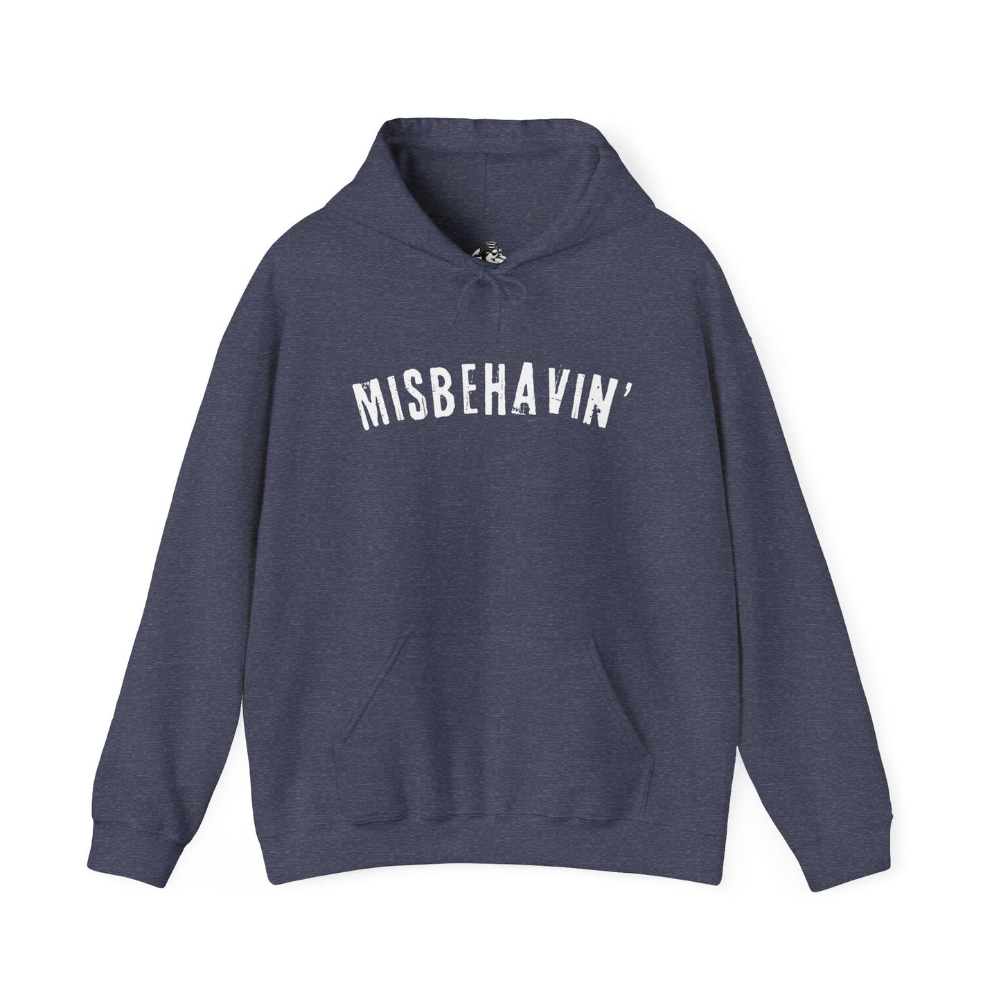 Misbehavin' Unisex Heavy Blend Hoodie | Cozy Sweatshirt for Casual Wear, Gift for Friends, Relaxed Fit Fashion
