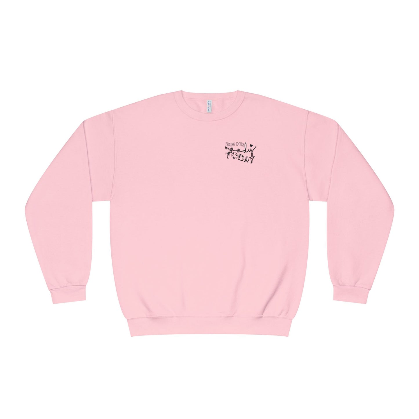 Feeling Extra Moody Unisex Crewneck Sweatshirt, Cute Cow Sweatshirt, Funny Sweatshirt, Animal Lover Gift, Cozy Casual Wear, Birthday Gift
