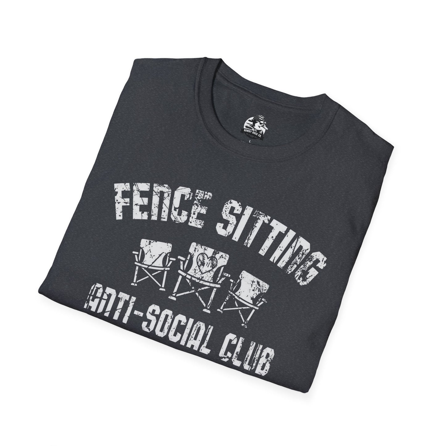 Unisex Softstyle T-Shirt - Fence Sitting Anti-Social Club