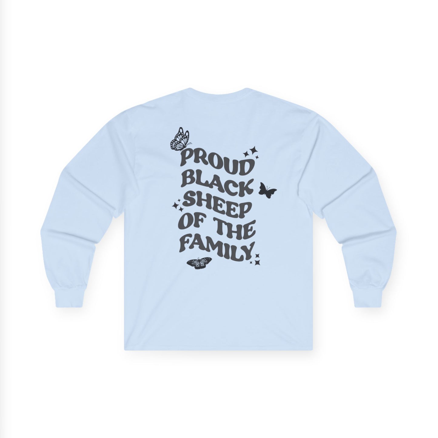 Proud Black Sheep Long Sleeve Graphic Tee