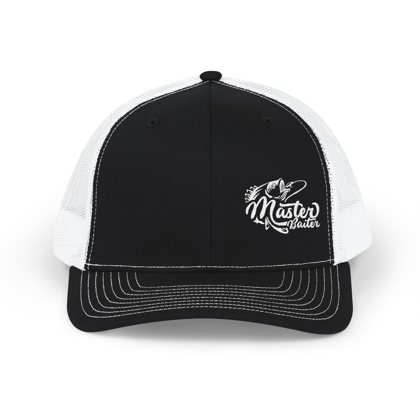 Embroidered Snapback Trucker Cap | Master Baiter | Men's Fishing Hat