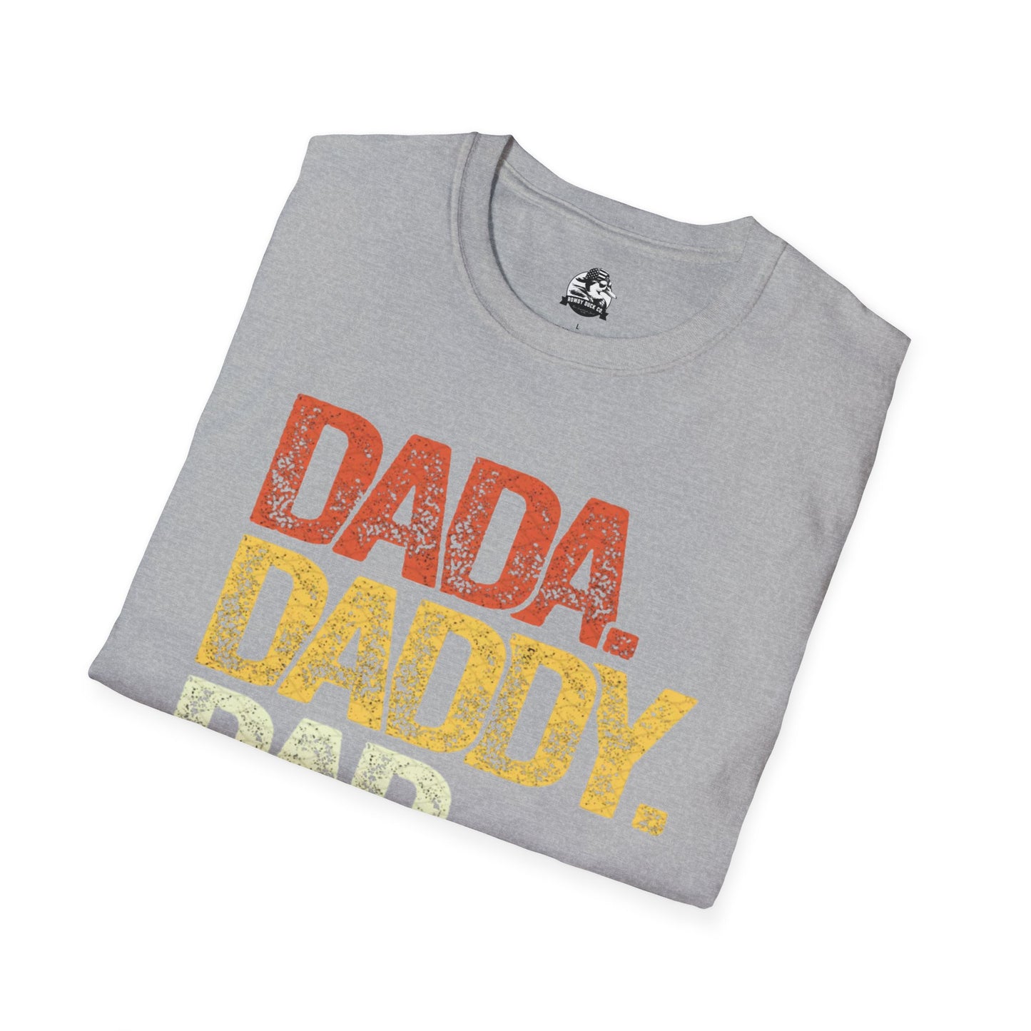 Father's Day Humor T-Shirt, Dada Daddy Dad Bruh Tee, Unisex Gift for Dads, Funny Dad Shirt for Birthdays, Casual Wear
