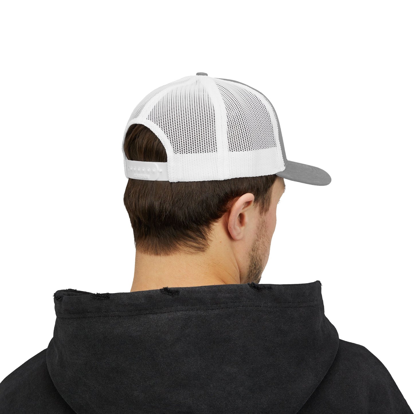 Embroidered Trucker cap- "Better Late Than Never"