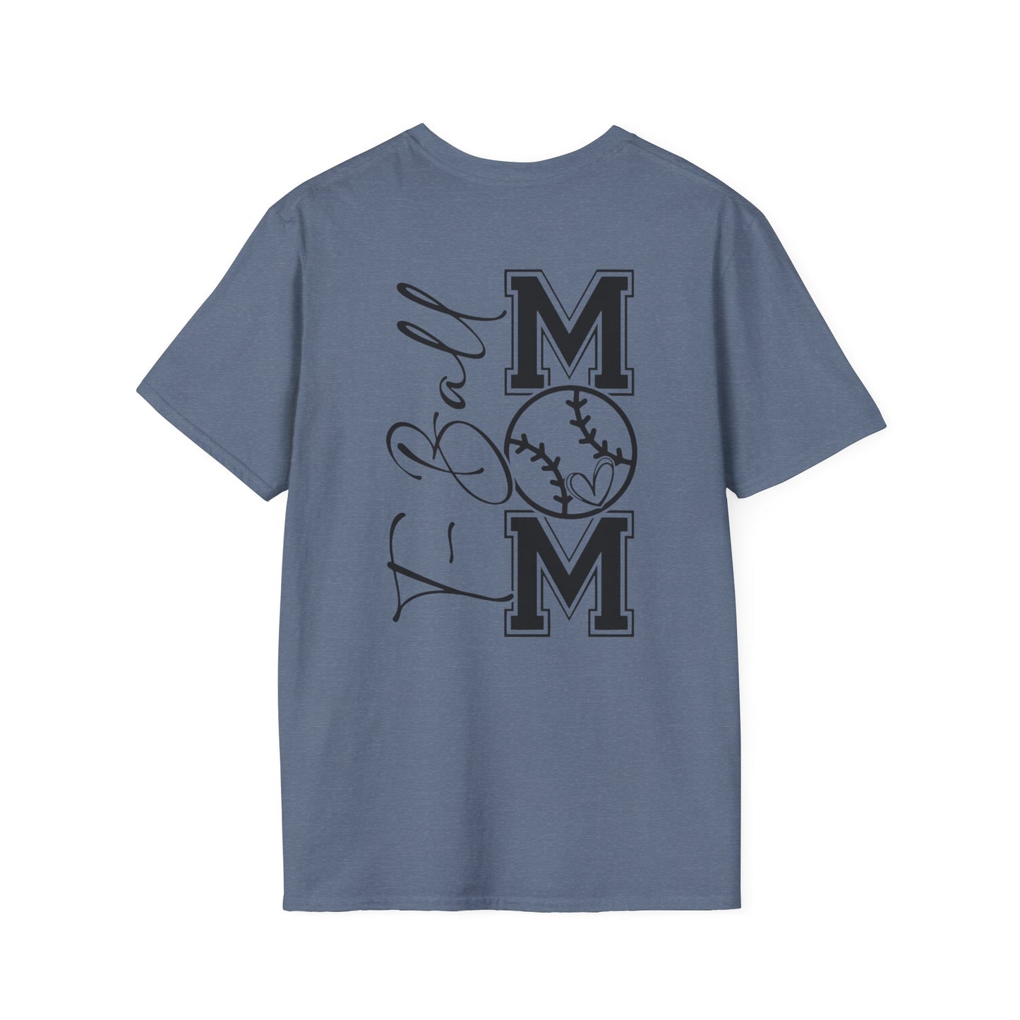 T-ball Mom Unisex Softstyle T-Shirt - Perfect for Game Days!