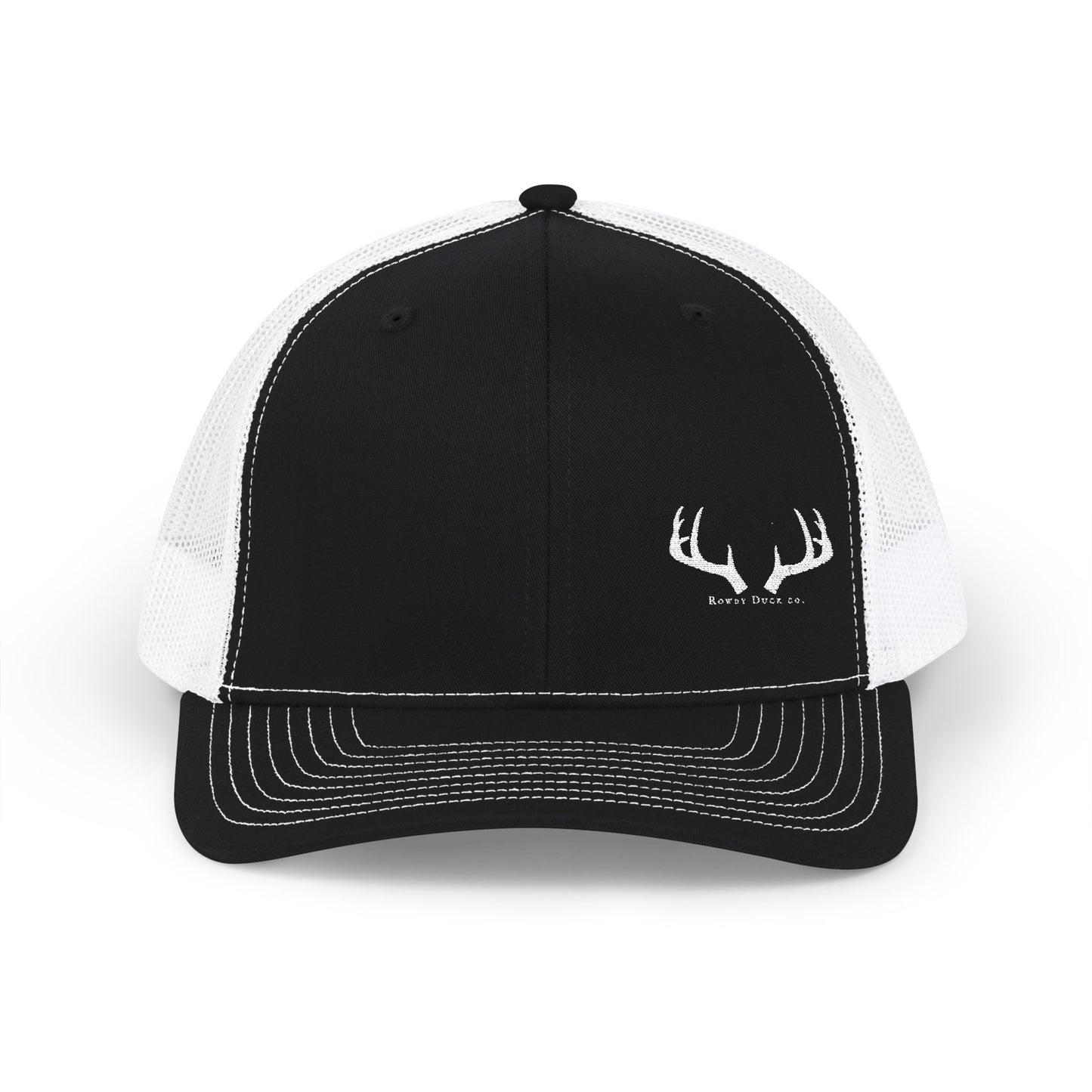 Stylish Embroidered Snapback Trucker Cap - Antlers / Rowdy Duck Co.
