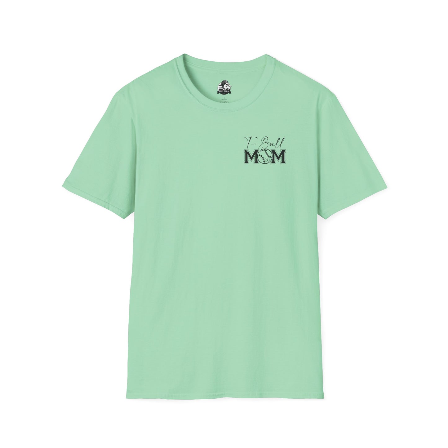 T-ball Mom Unisex Softstyle T-Shirt - Perfect for Game Days!