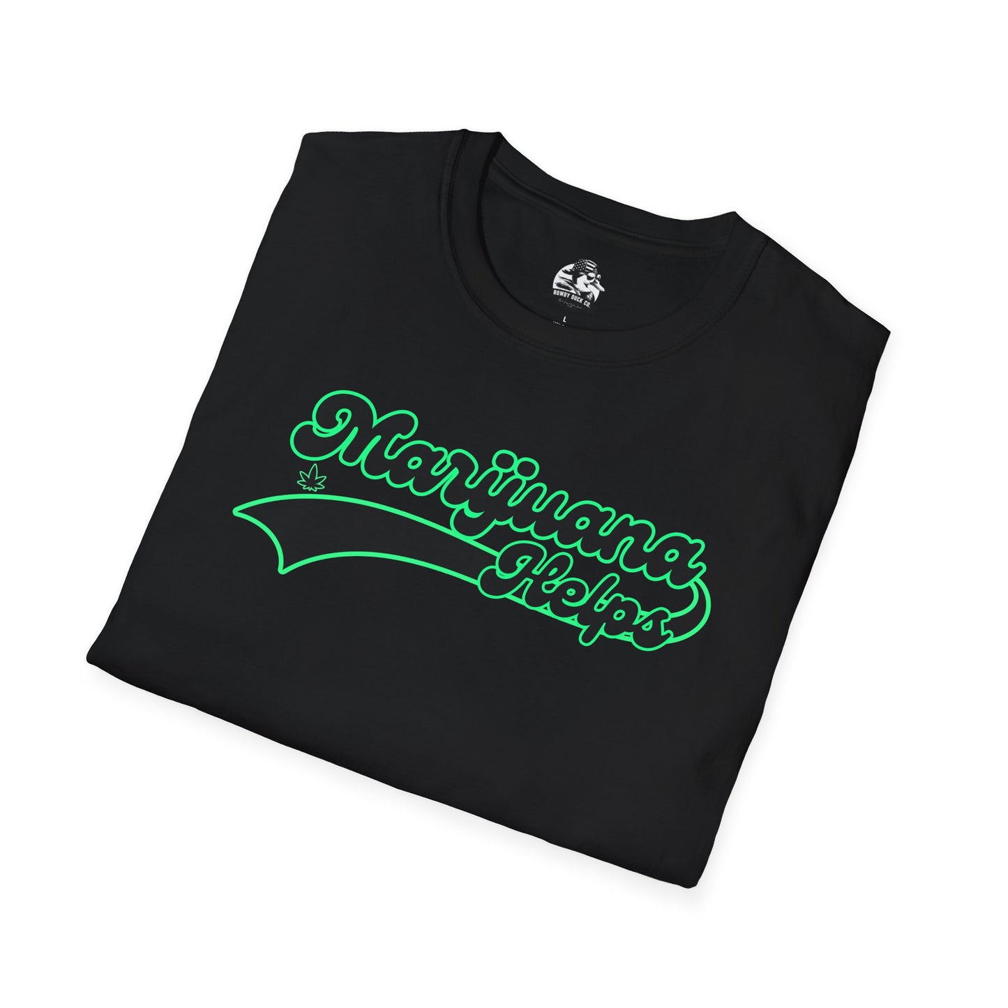 Marijuana Vibes Unisex Softstyle T-Shirt - Trendy Gift for Cannabis Lovers