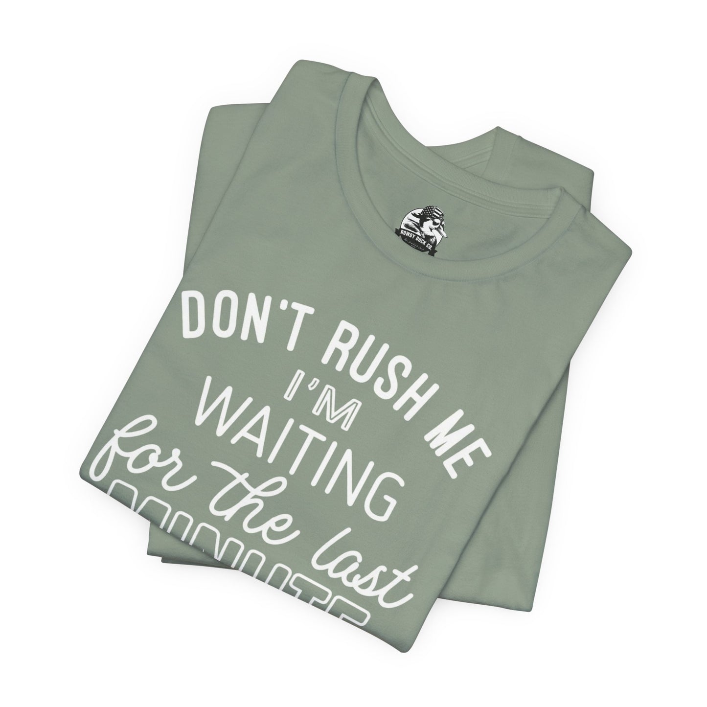 Funny Last Minute Tee, Unisex Humor Shirt, Perfect Gift for Students, Casual Wear, Birthday Apparel, Relaxed Fit