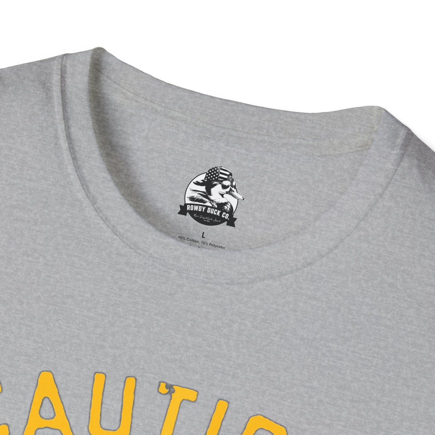 Caution Choking Hazard Unisex Softstyle T-Shirt - Casual Comfort Wear