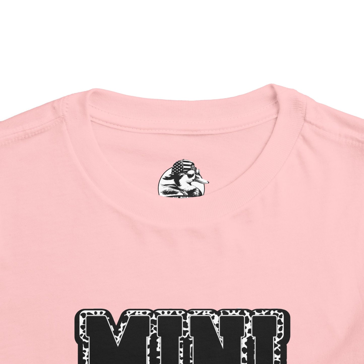 Mini Toddler Short Sleeve Tee, Soft Cotton Kids T-Shirt, Perfect for Playdates, Birthdays, Everyday Use, Gift for Little Ones