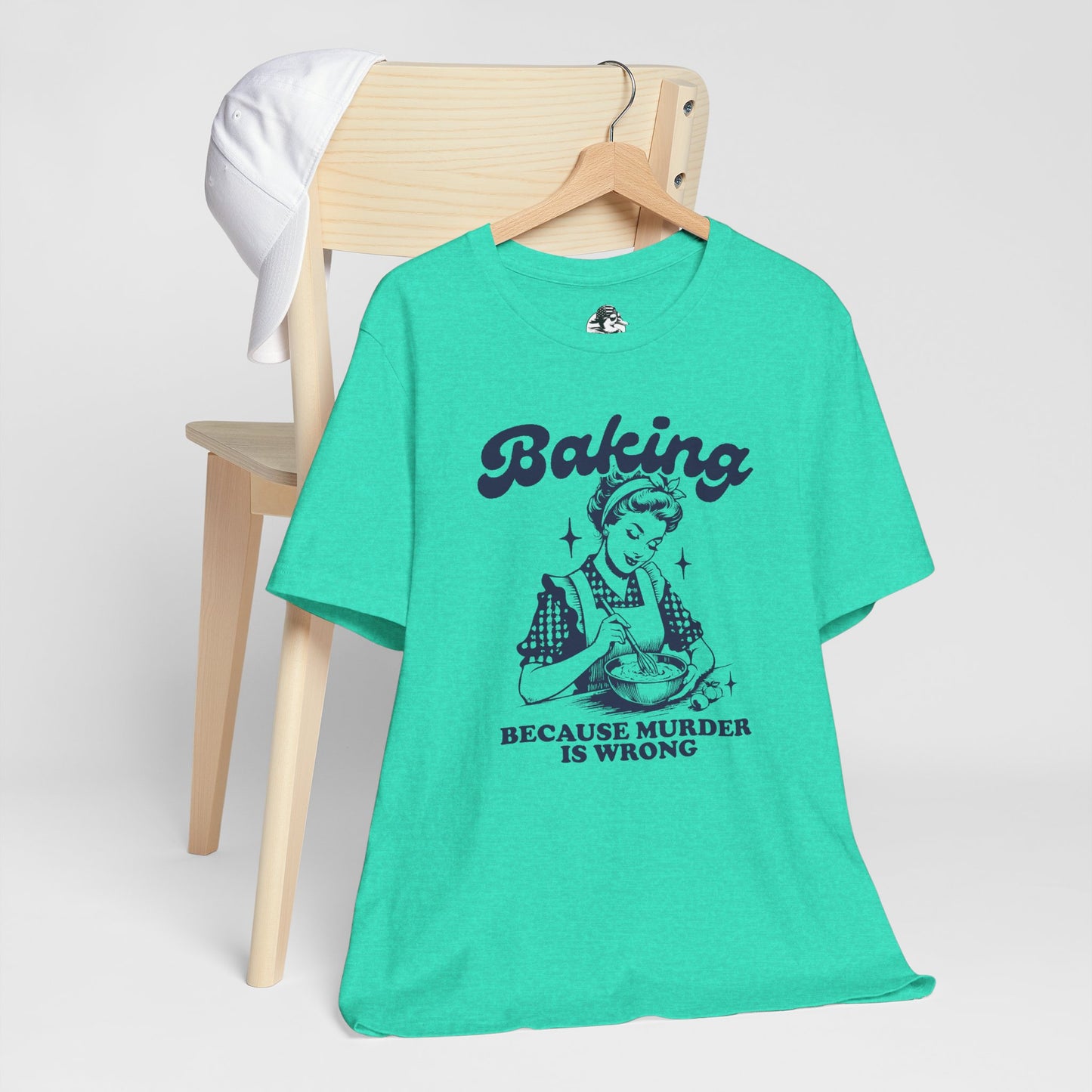 Baking Humor Tee - Unisex Jersey Short Sleeve Tee, Funny T-Shirt, Gift for Bakers, Kitchen Lover Top, Quirky Cooking Apparel