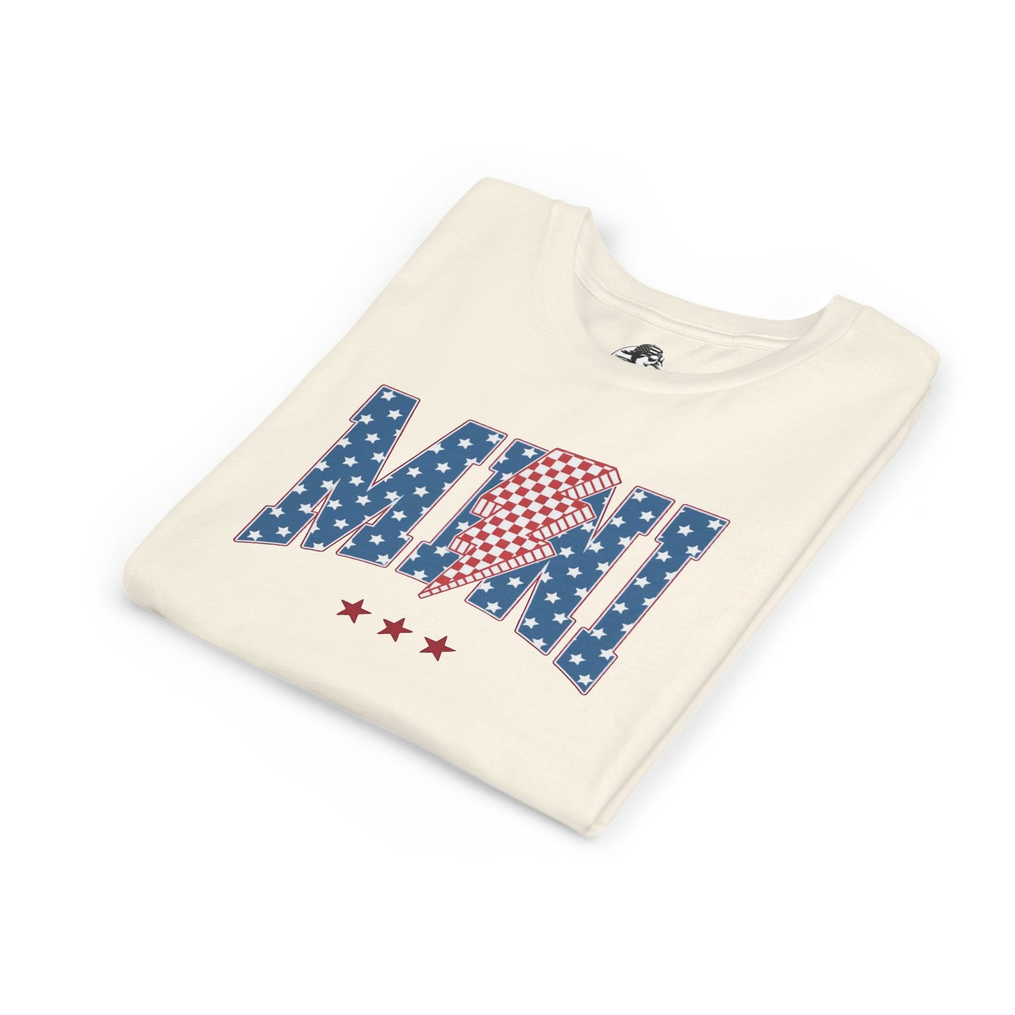 Patriotic Youth Tee, Kids 4th of July Shirt, Mini American Flag T-Shirt, Summer Playwear, Independence Day Gift