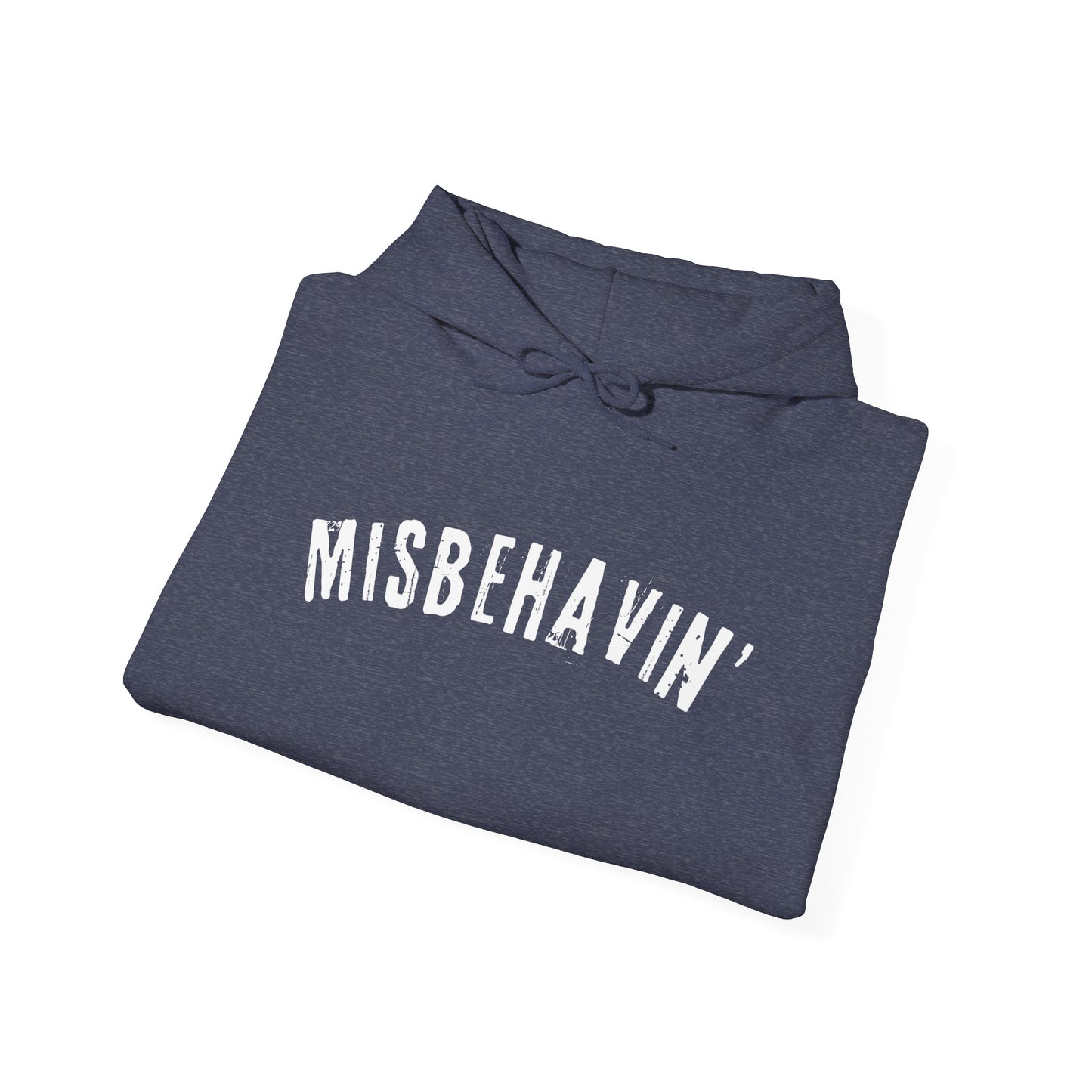 Misbehavin' Unisex Heavy Blend Hoodie | Cozy Sweatshirt for Casual Wear, Gift for Friends, Relaxed Fit Fashion