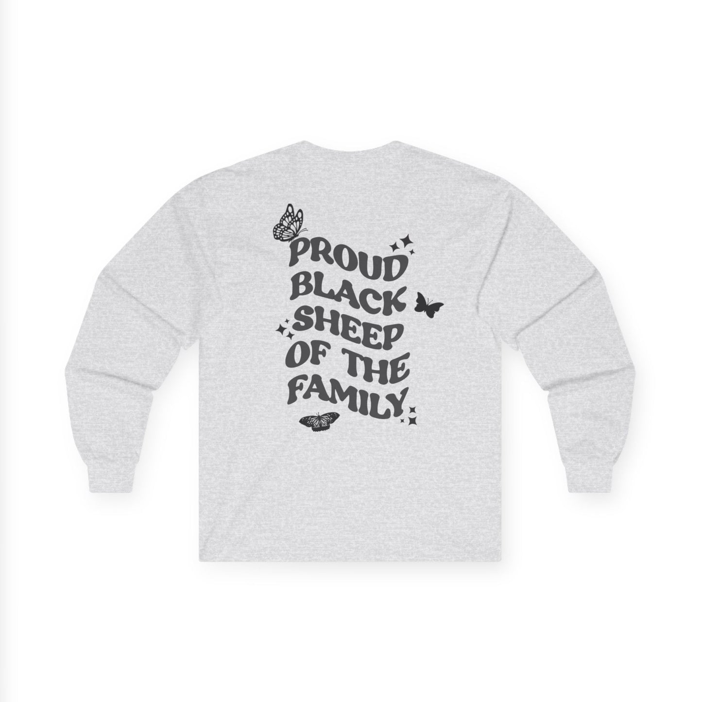Proud Black Sheep Long Sleeve Graphic Tee
