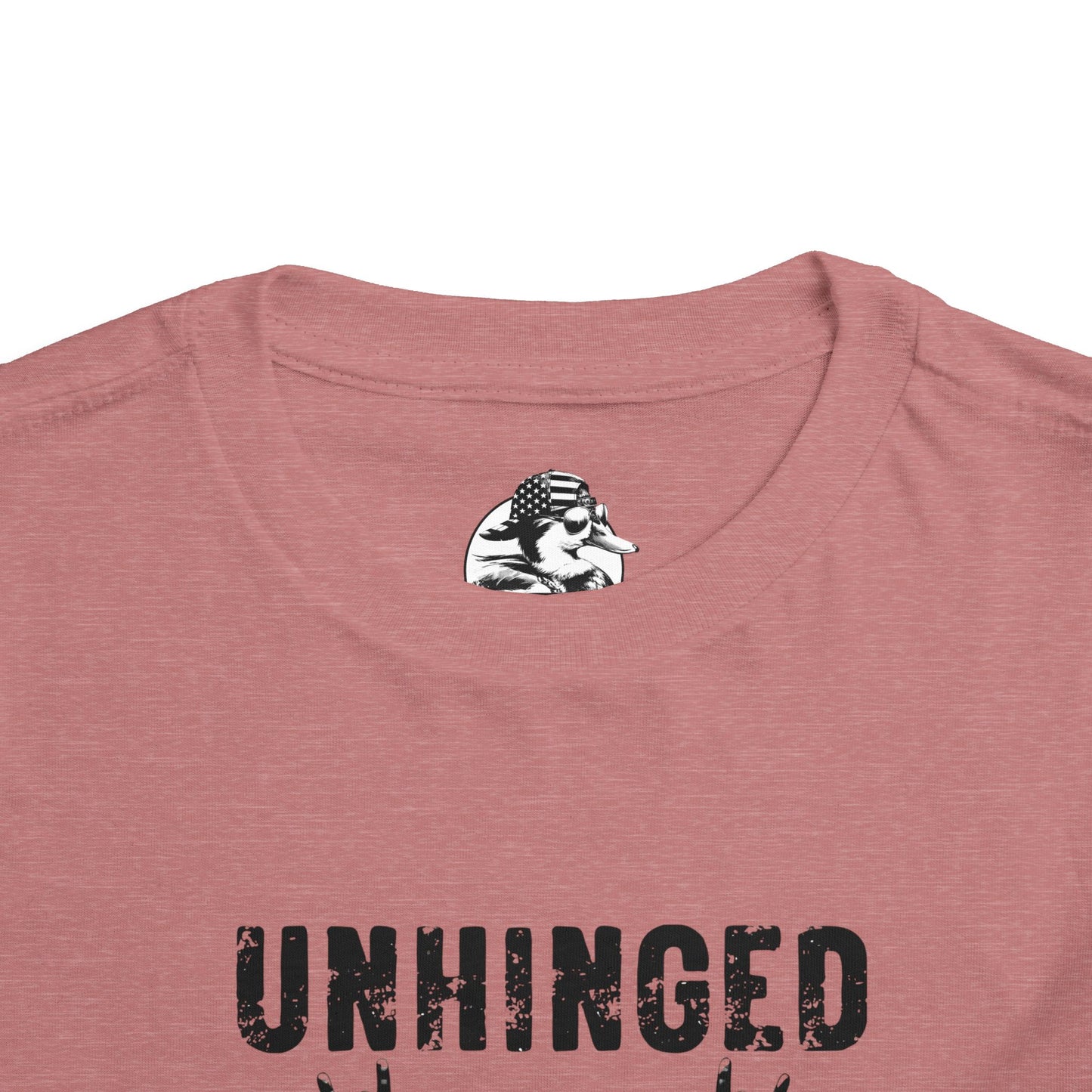 Unhinged and Feral Toddler Tee - Wild Child Shirt