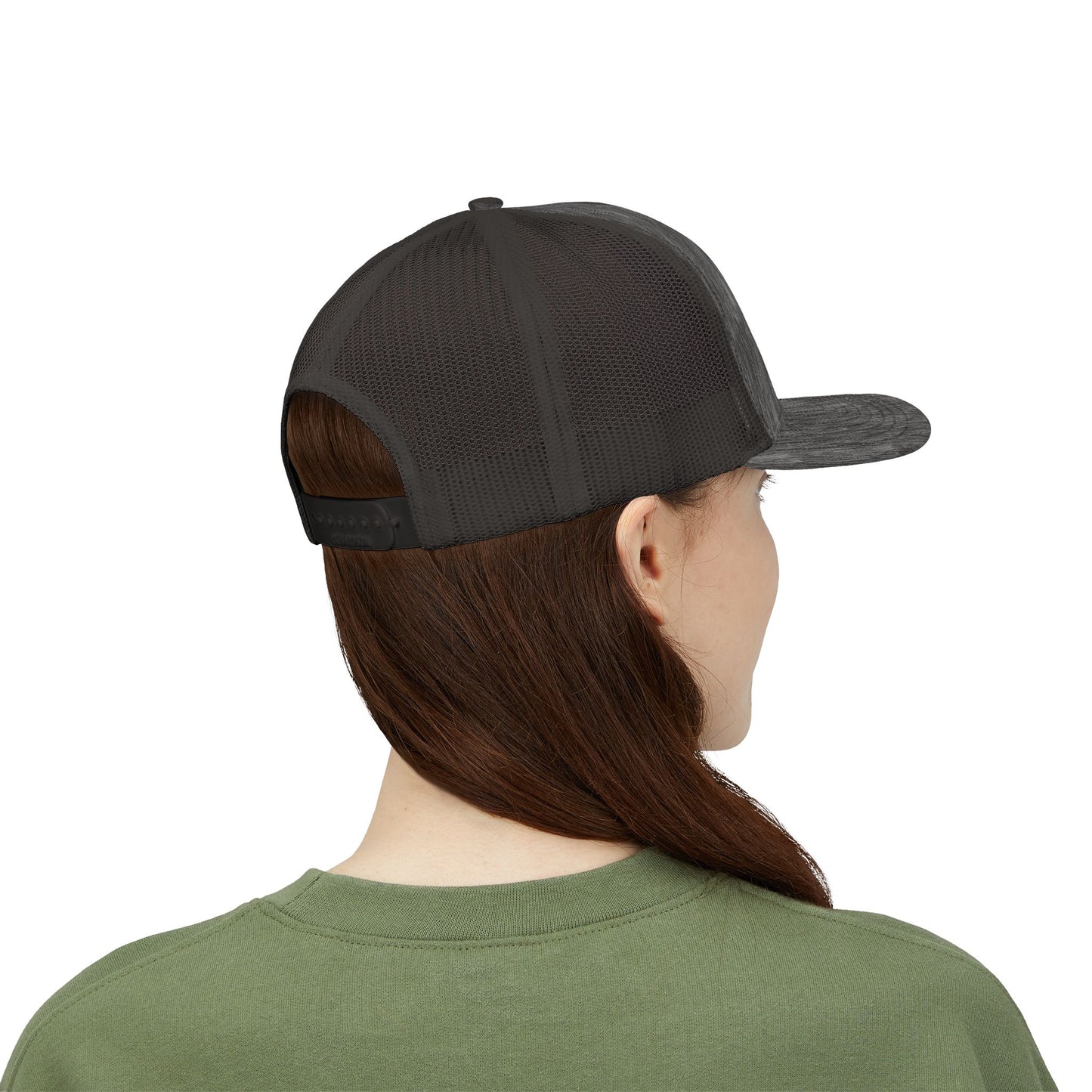 Embroidered Trucker cap- "Better Late Than Never"