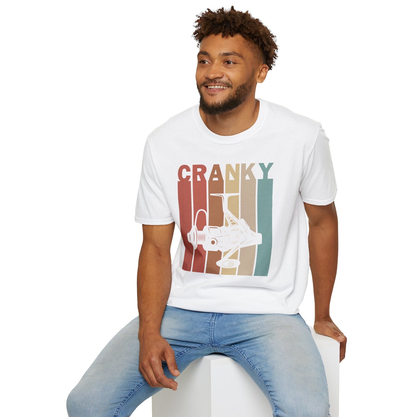 Cranky Retro Unisex T-Shirt, Funny Gift for Friends, Cool Graphic Tee, Casual Wear, Unique Birthday Present, Vintage Style Top