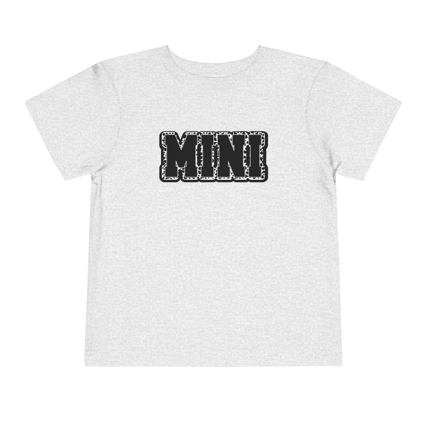 Mini Toddler Short Sleeve Tee, Soft Cotton Kids T-Shirt, Perfect for Playdates, Birthdays, Everyday Use, Gift for Little Ones