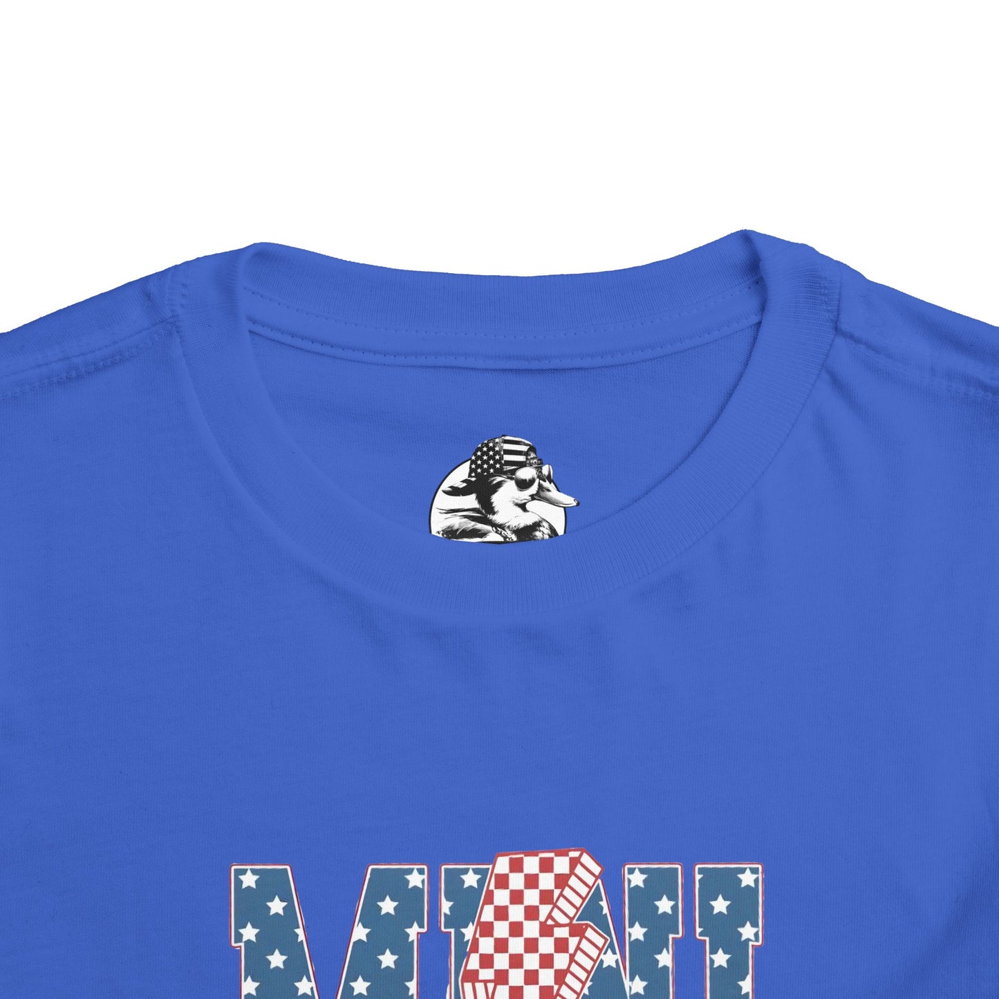 Mini USA Stars Toddler Tee, Perfect for 4th of July, Independence Day, Baby Shower Gift, Picnic, Toddler Playwear, Kids Apparel