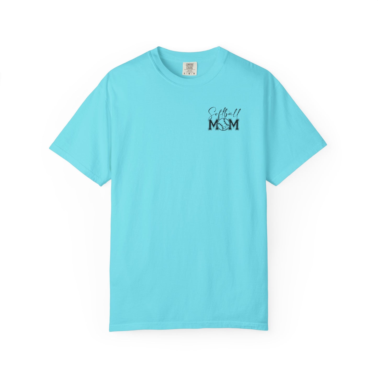 Softball Mom Unisex Garment-Dyed T-Shirt
