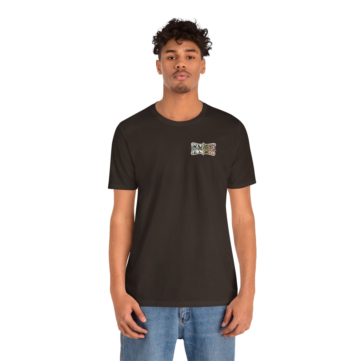 The RowdyDuckCo -Graphic Tee - American Flag Country