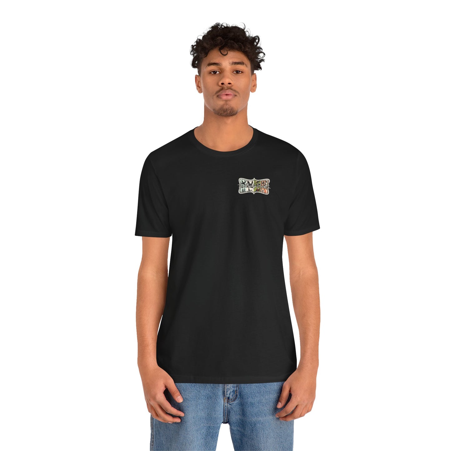 The RowdyDuckCo -Graphic Tee - American Flag Country