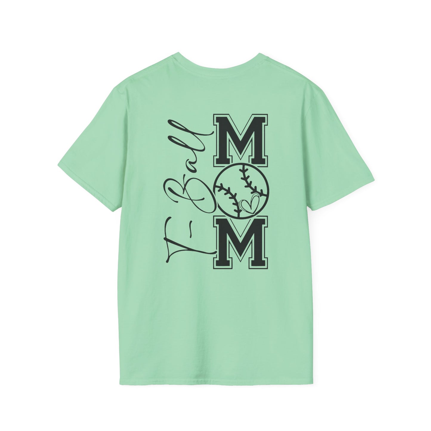 T-ball Mom Unisex Softstyle T-Shirt - Perfect for Game Days!