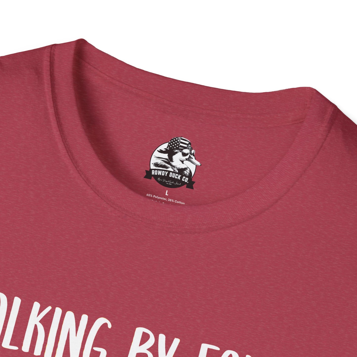 "Walking By Faith, Tripping Constantly" Graphic Tee