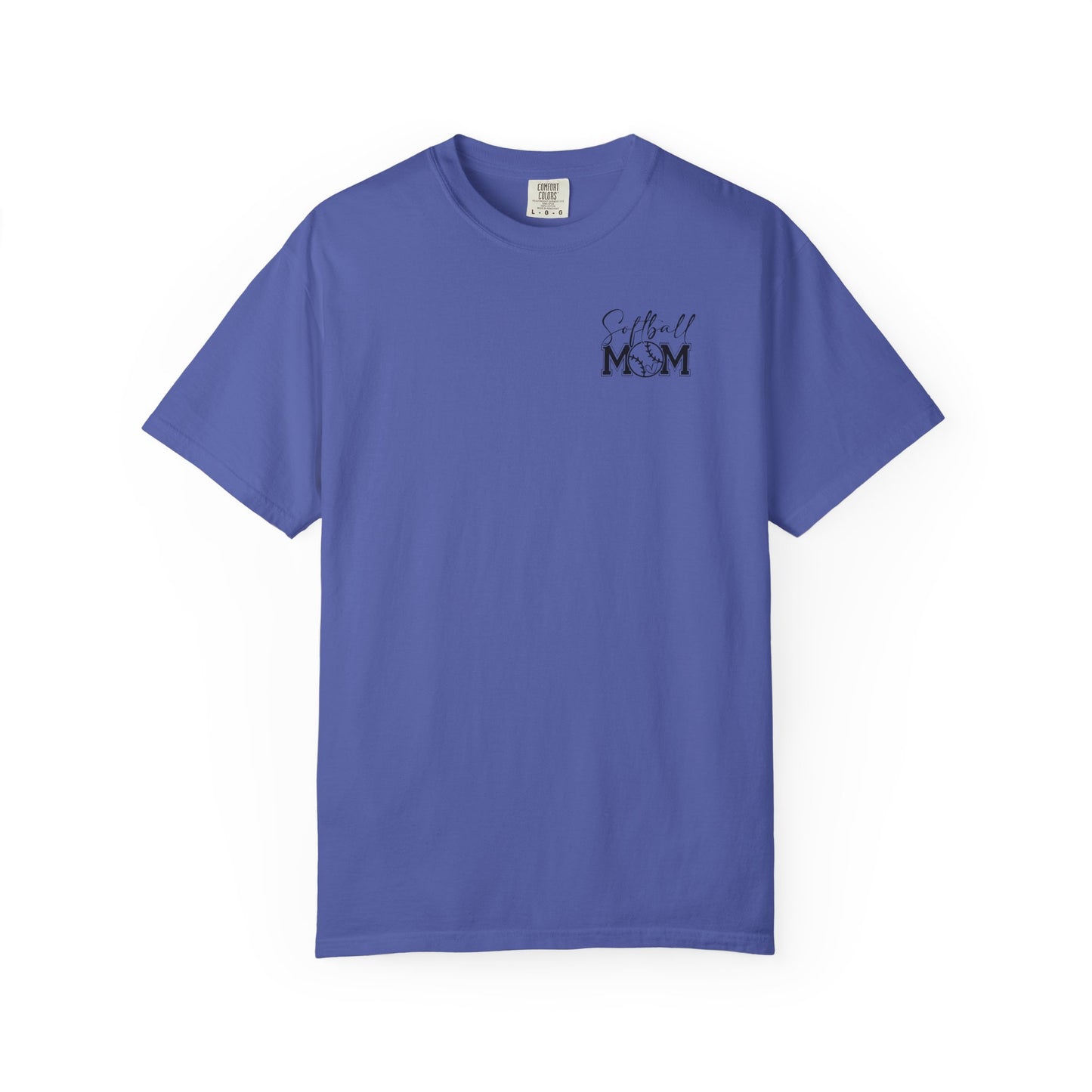 Softball Mom Unisex Garment-Dyed T-Shirt