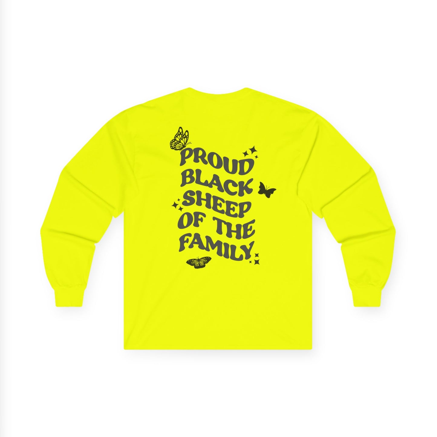 Proud Black Sheep Long Sleeve Graphic Tee