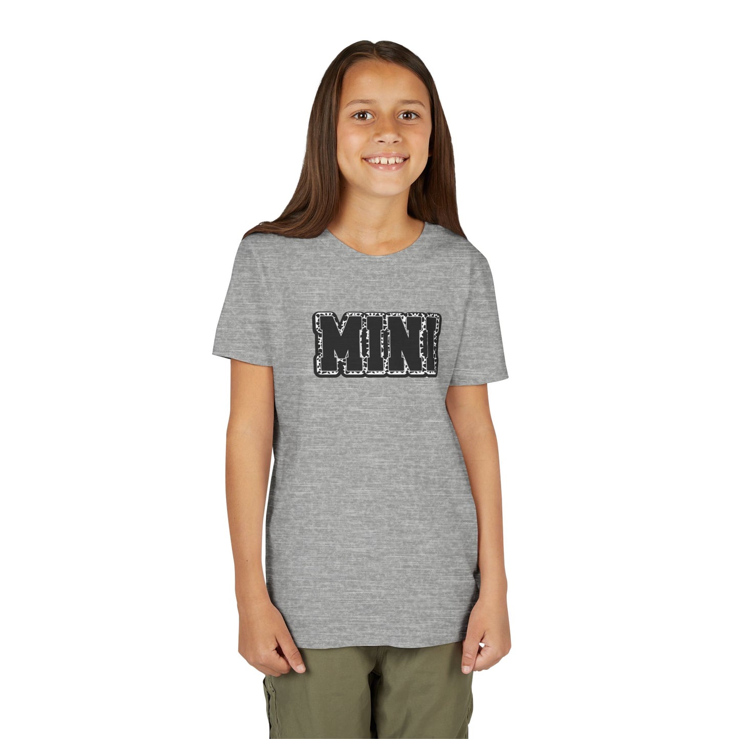 Mini Youth Short Sleeve Tee, Kids Casual Shirt, Birthday Gift, Toddler Fashion, Playful Summer Wear, Mini Graphic Tee
