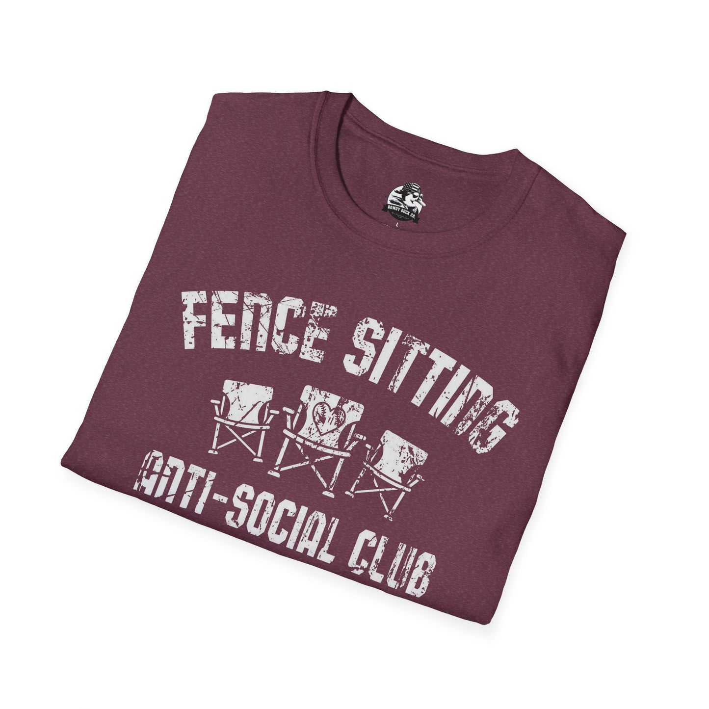 Unisex Softstyle T-Shirt - Fence Sitting Anti-Social Club